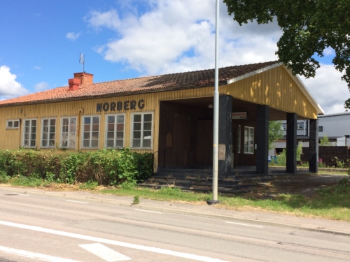 Former Norberg train station.