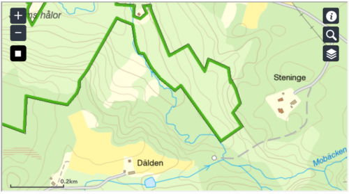 Hadängs Naturesevat, adjacent to Dälden, the Lindquists' family home.